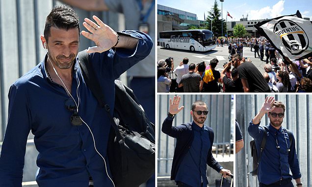 Buffon dkk `Mudik` ke Turin Tanpa Sambutan Hangat setelah Juventus Ditekuk Madrid 4-1